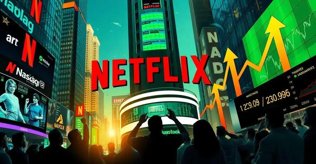 Desempenho da Netflix e seu impacto no mercado