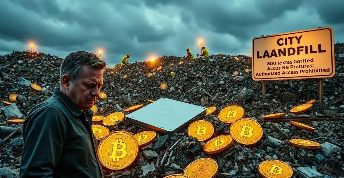 Você está visualizando atualmente Homem Processa Prefeitura por Hard Drive com 8.000 Bitcoins