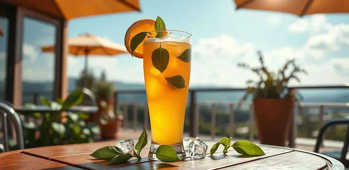 cerveja com suco de laranja e manjericao a combinacao refrescante que voce precisa