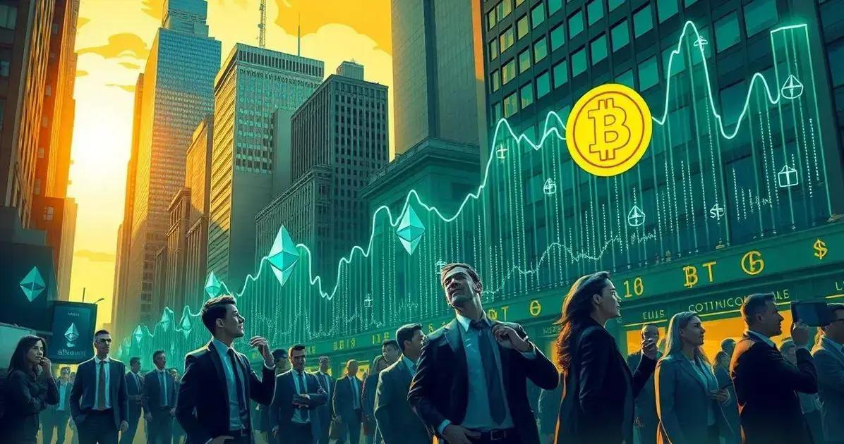 Leia mais sobre o artigo Ethereum Ganha Força de Vendas em Wall Street enquanto Token Fica Atrás do Bitcoin