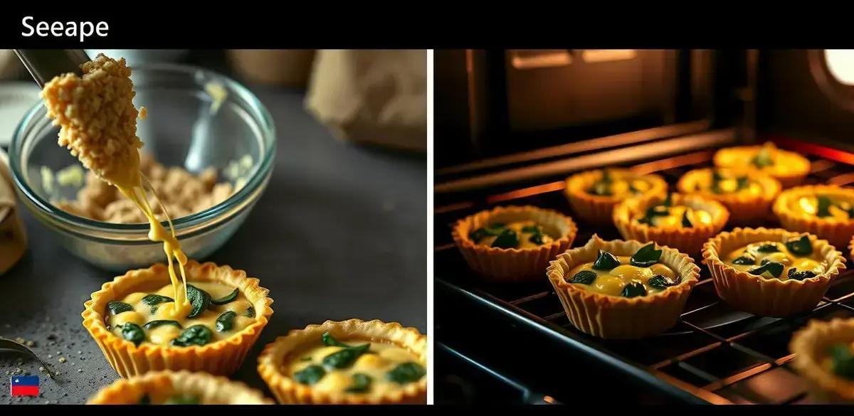 Método de Preparo das Mini Quiches