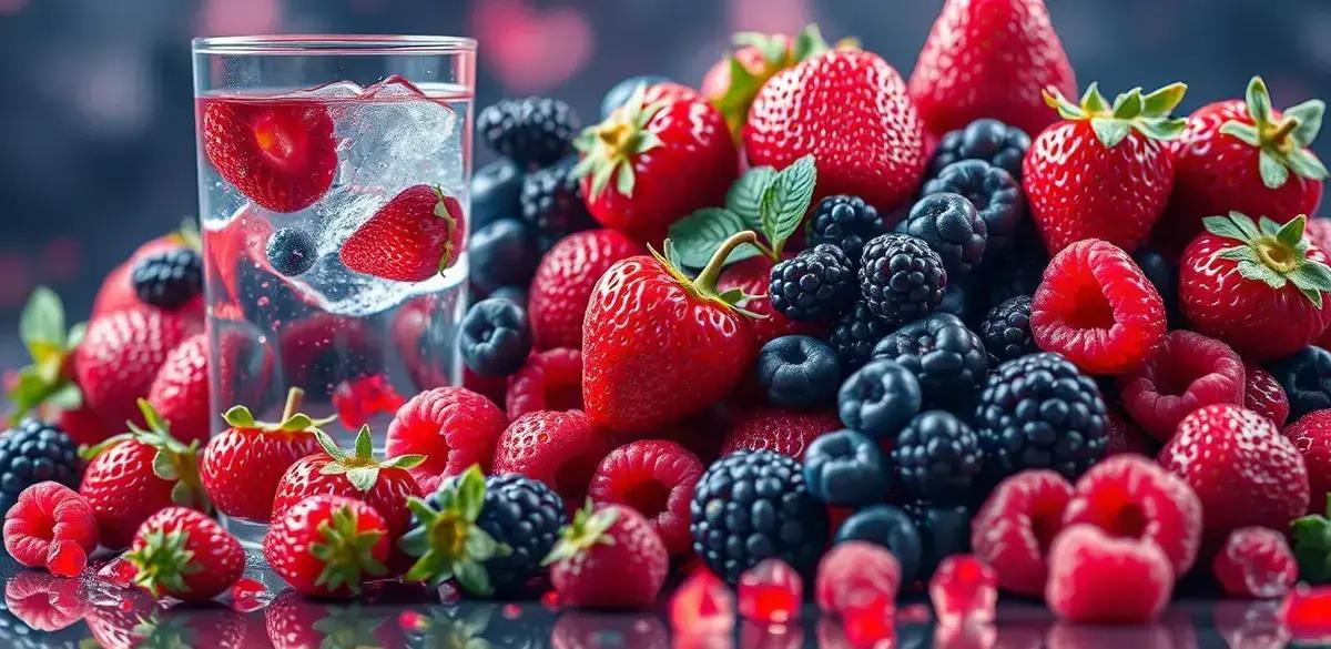 Variedades de Frutas Vermelhas para sua Vodka