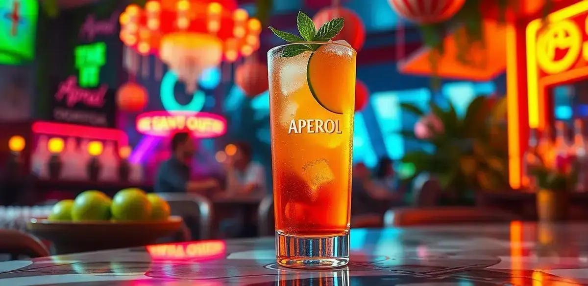 Dicas para servir o Aperol com Refrigerante de Maçã Verde