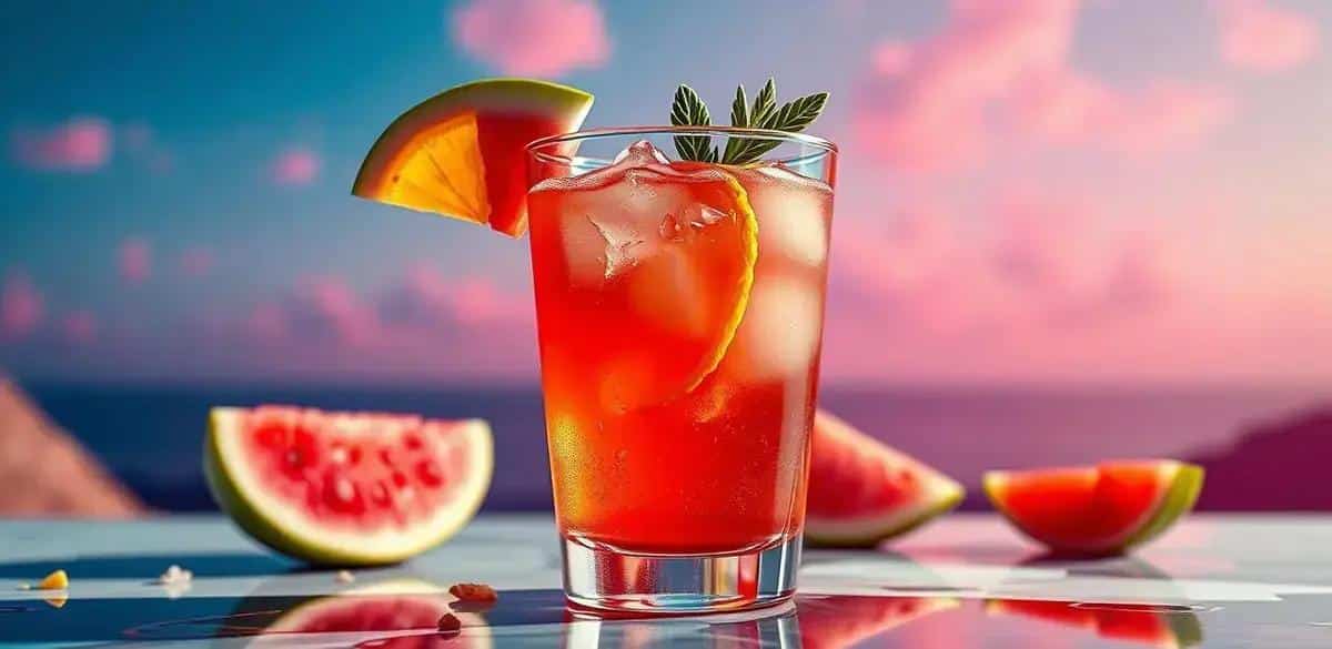 Leia mais sobre o artigo Aperol com Suco de Melancia e Raspas de Limão: A Combinação Perfeita