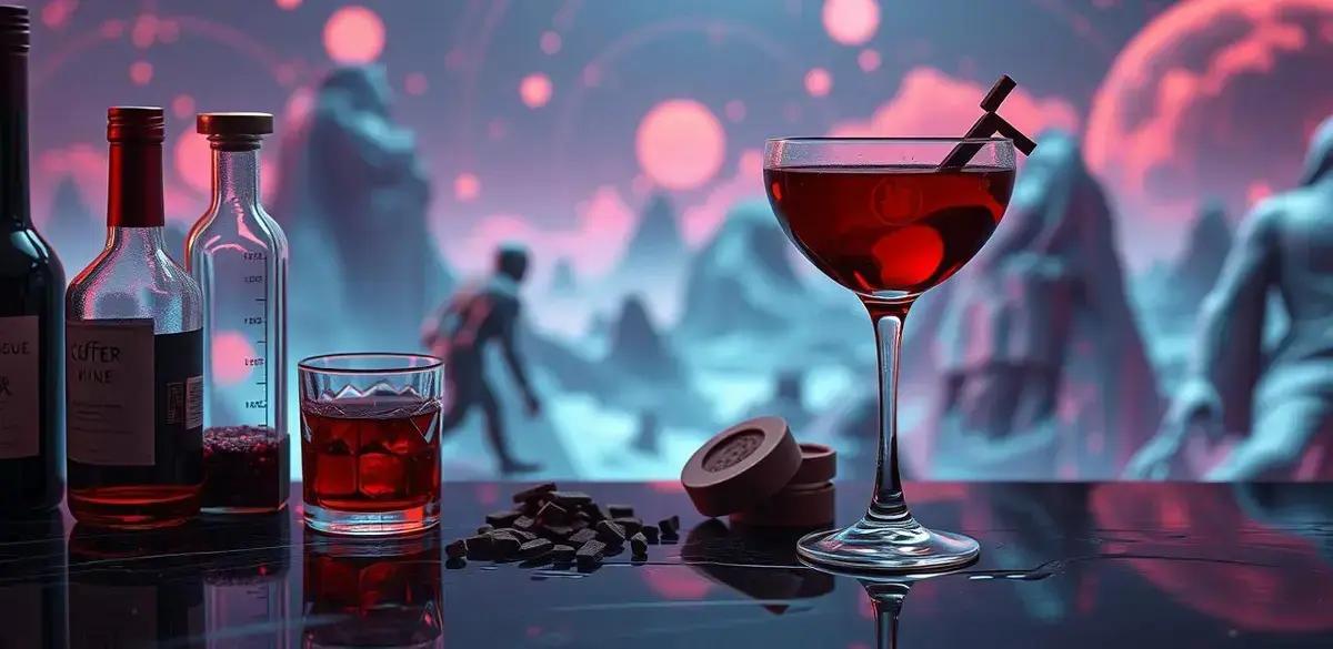 Como Preparar Vinho Tinto com Licor de Café e Chocolate