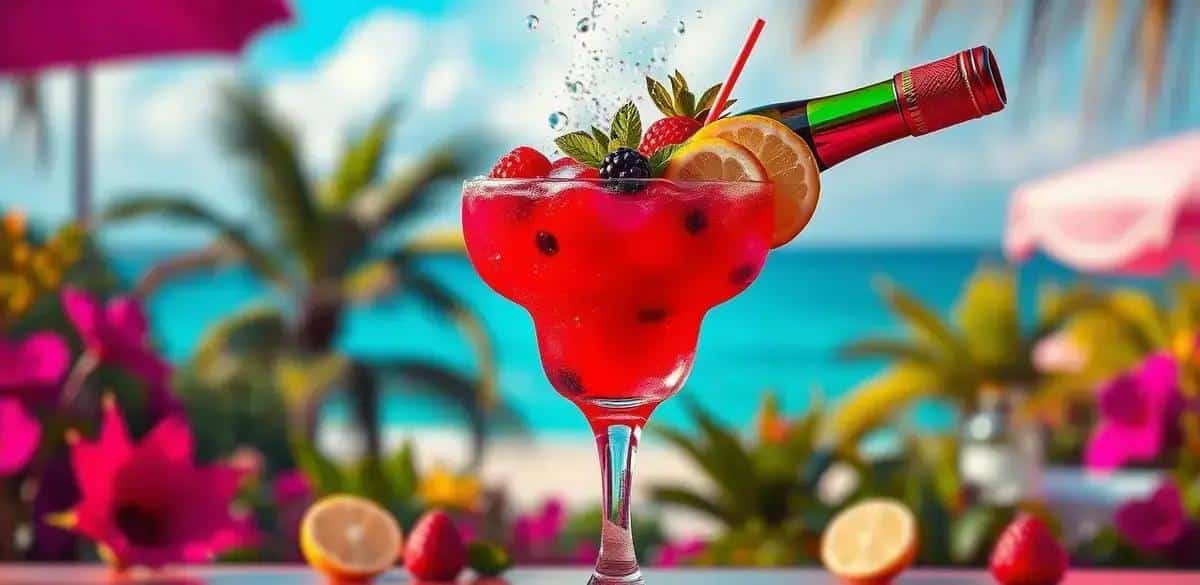 Leia mais sobre o artigo Caipiroska de Frutas Vermelhas e Espumante: O Drink Refrescante Perfeito