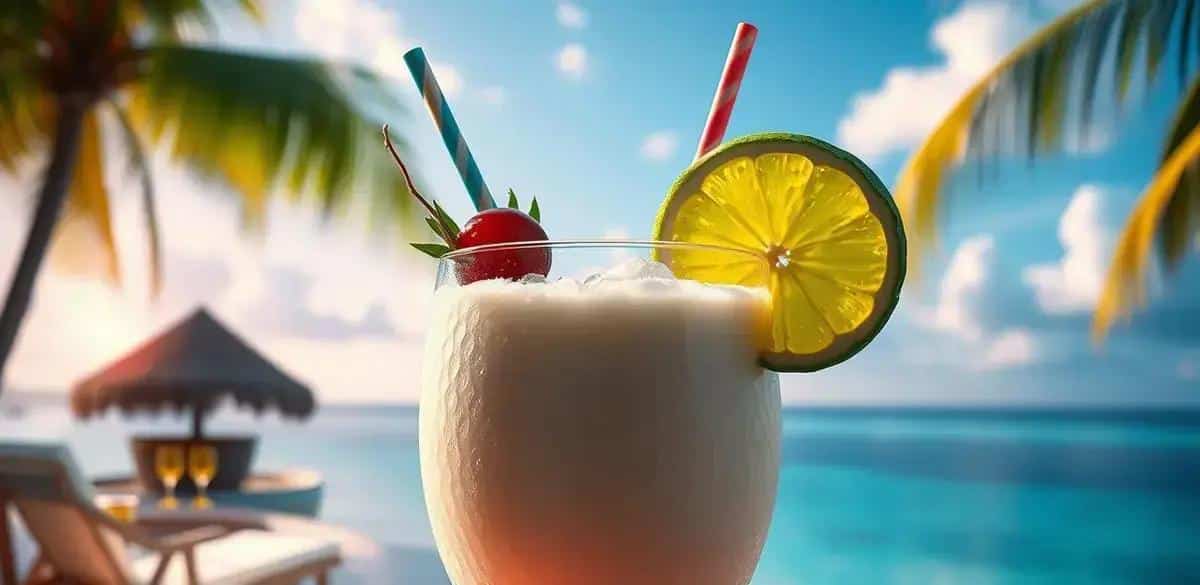 Leia mais sobre o artigo Água de Coco com Licor de Cassis e Limão: Descubra o Sabor Tropical