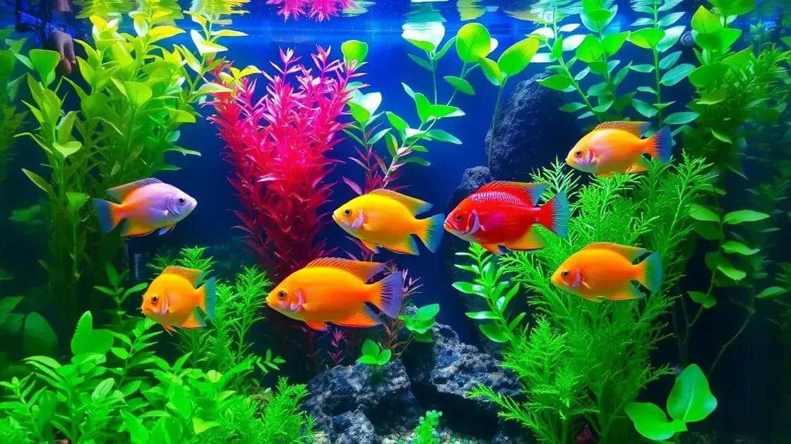 Benefícios das plantas aquáticas para a saúde do aquário