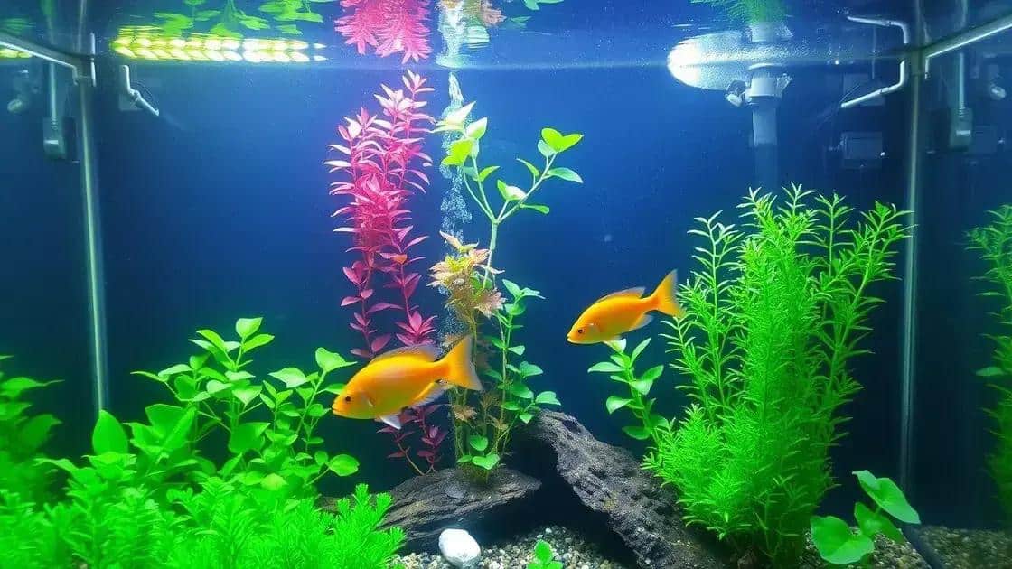 Como manter suas plantas aquáticas saudáveis