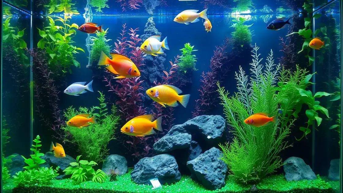 aquario low tech monte um ecossistema aquatico que se mantem em equilibrio sozinho