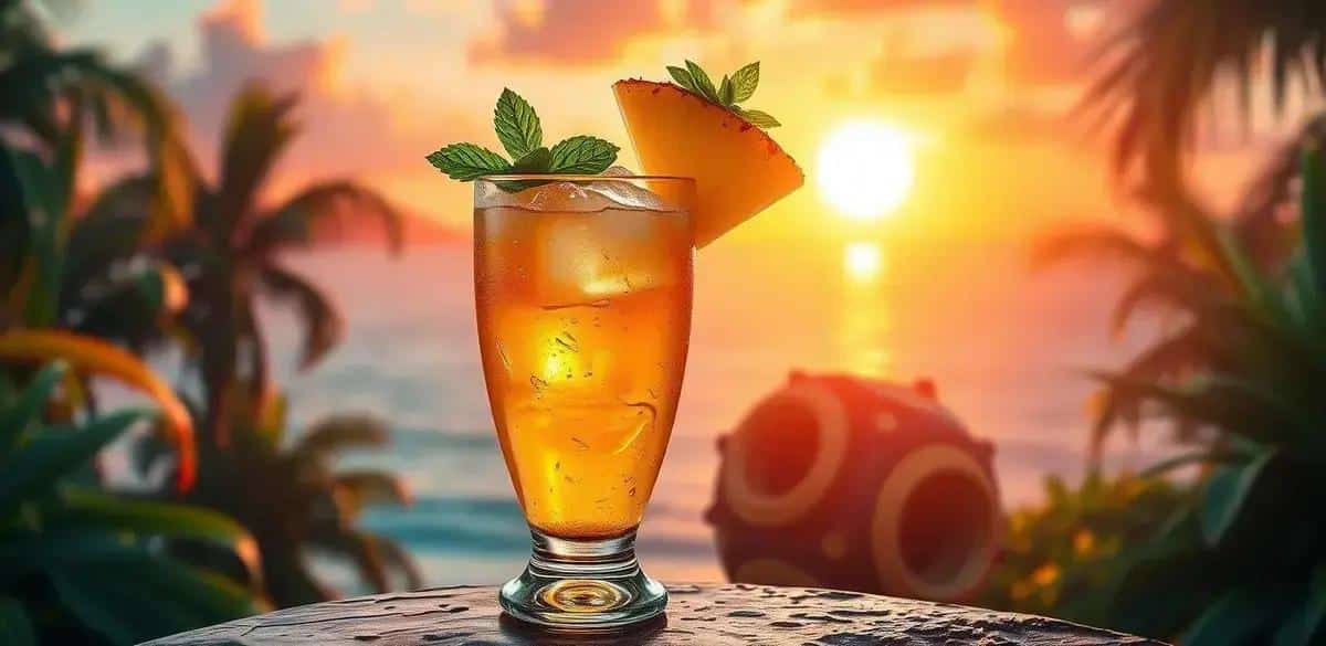 Leia mais sobre o artigo Caipiríssima de Abacaxi com Rum Envelhecido: O Destilado Refrescante