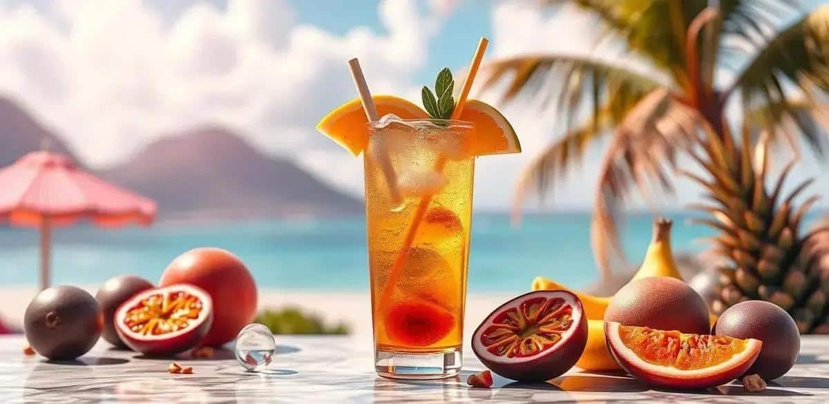 Leia mais sobre o artigo Cerveja com Maracujá e Licor de Frutas Tropicais: Uma Experiência Refrescante