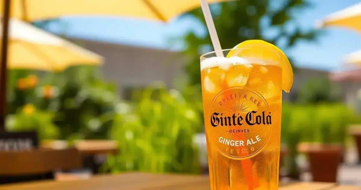 cerveja com refrigerante de gengibre e limao refresque se com esta bebida impressionante