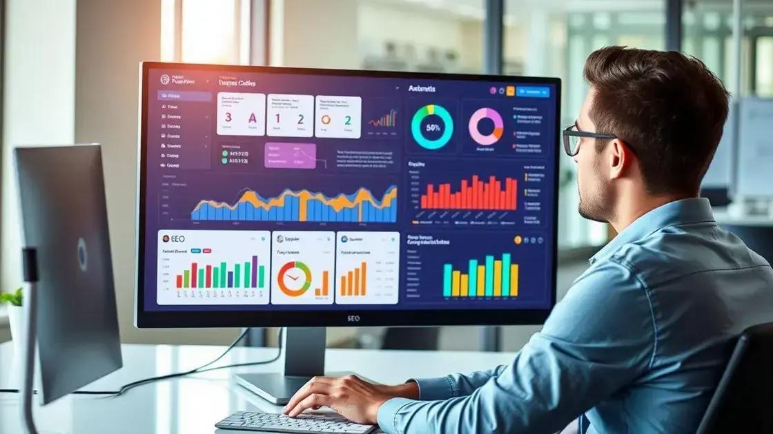 montando um painel de controle eficaz para acompanhar resultados