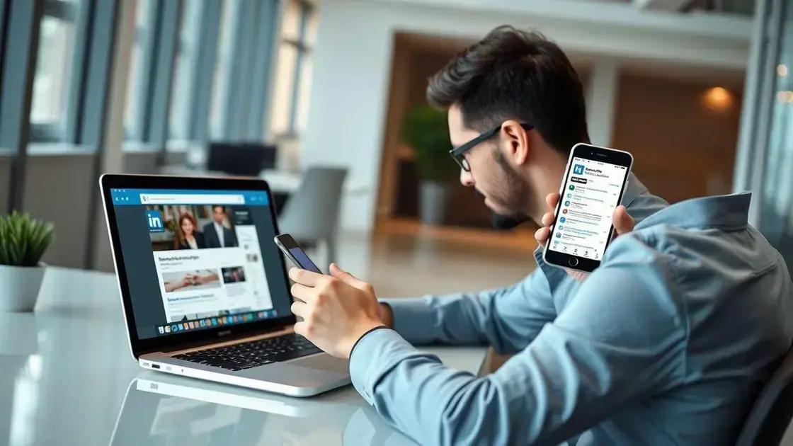 entenda o potencial do linkedin para tráfego orgânico