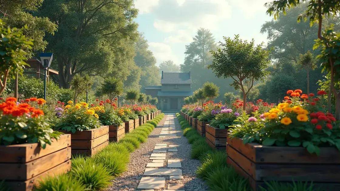 Leia mais sobre o artigo Construindo canteiros elevados para facilitar a jardinagem