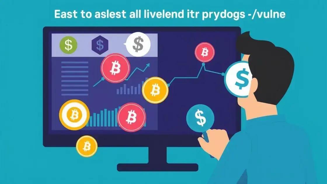 Como escolher as melhores criptomoedas para dividendos