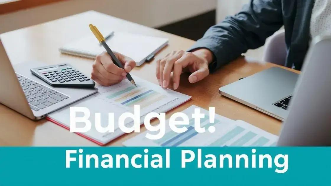 como elaborar um planejamento financeiro