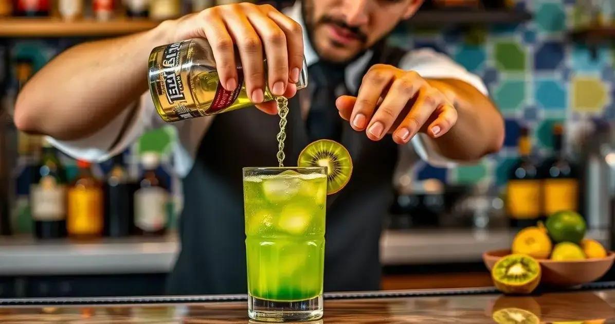 Método de Preparação: Daiquiri Refrescante
