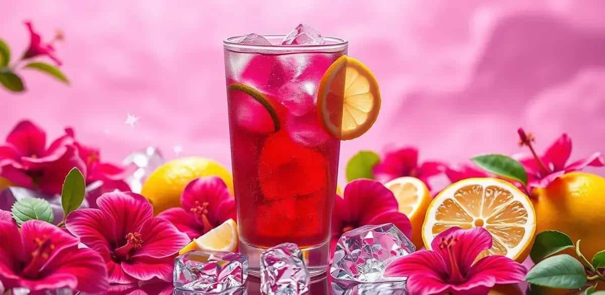 Leia mais sobre o artigo Energético com Chá de Hibisco e Limão: Refresque-se com Esta Receita Saudável