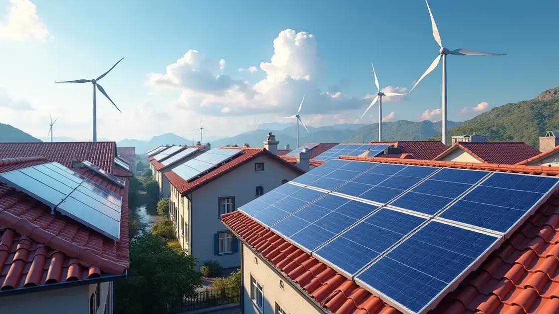 Vantagens de investir em energia solar e eólica