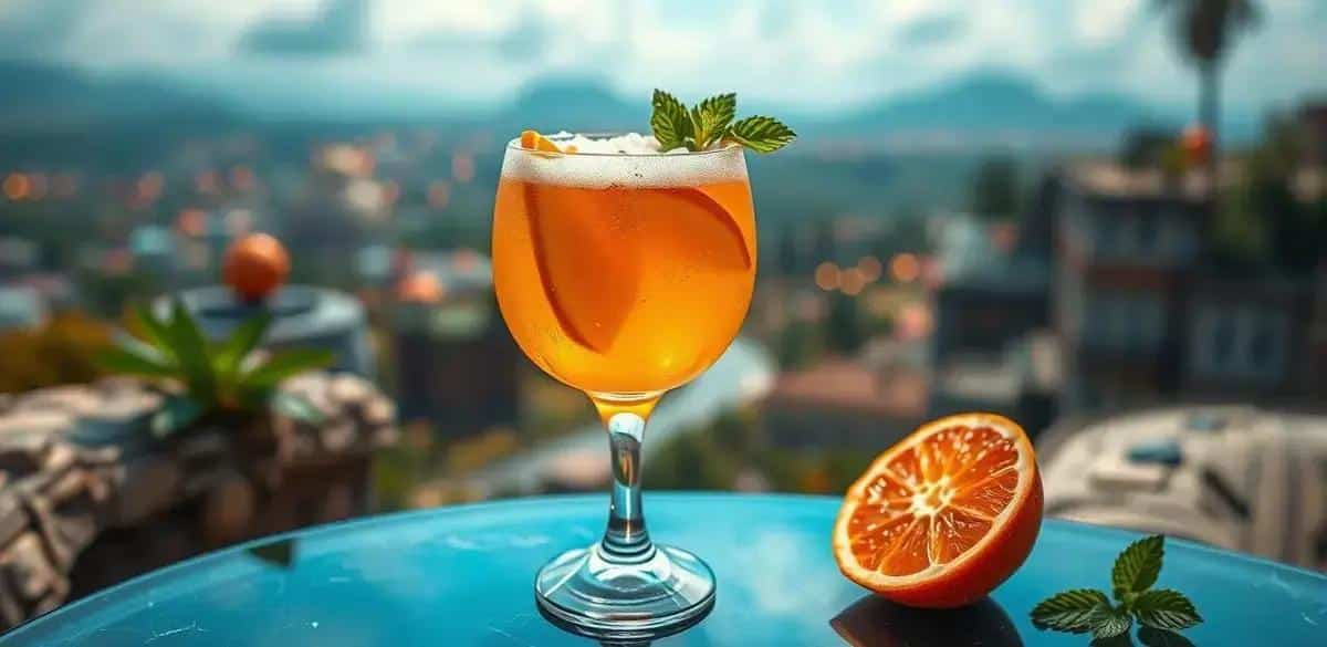 Leia mais sobre o artigo Gin com Licor de Damasco e Espuma de Gengibre: Uma Mistura Deliciosa