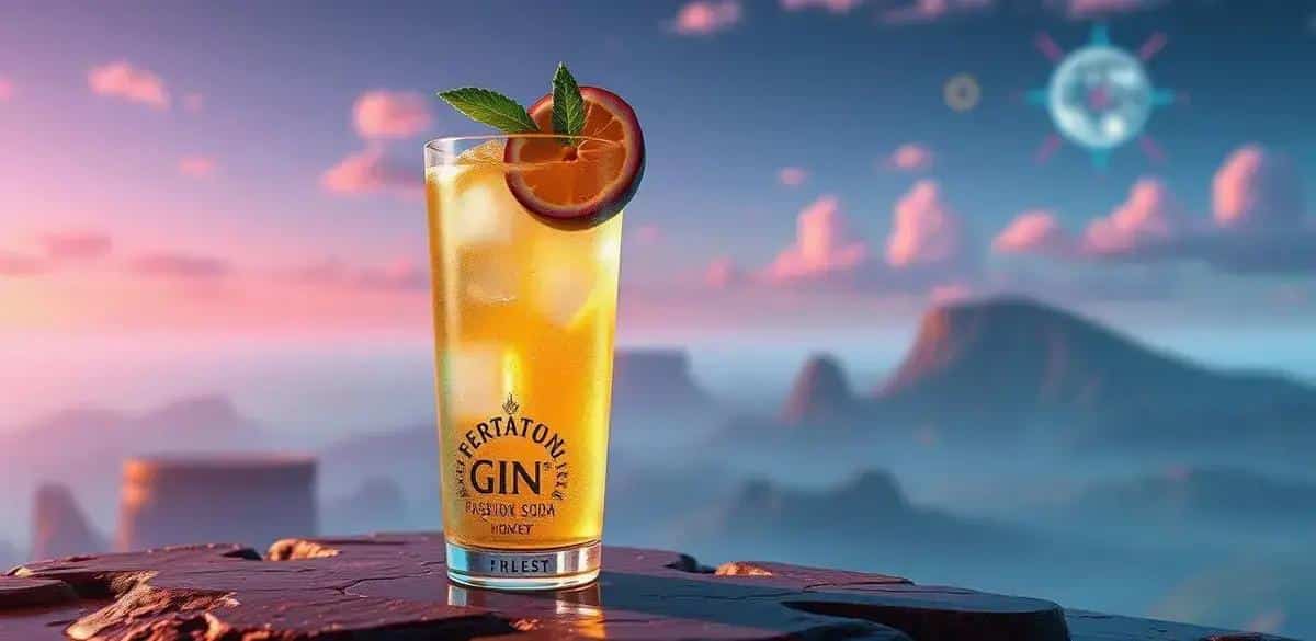 Leia mais sobre o artigo Gin com soda de maracujá e mel: a receita refrescante que você precisa experimentar!