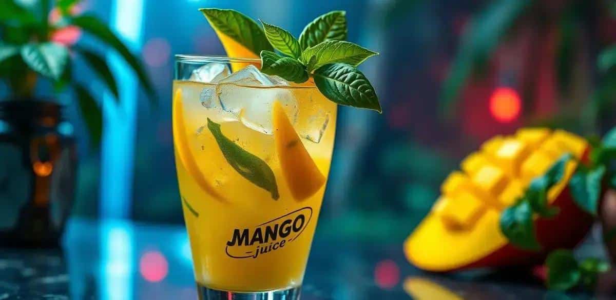 Leia mais sobre o artigo Gin com suco de manga e manjericão: Aprenda a receita refrescante