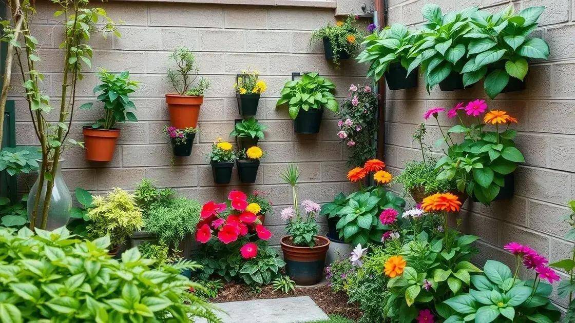 Como escolher as plantas certas para espaços pequenos