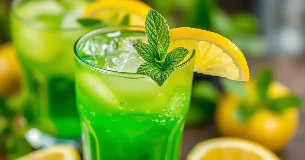 Leia mais sobre o artigo Licor de Maçã Verde com Vodka e Limão: O Drink Refrescante do Verão