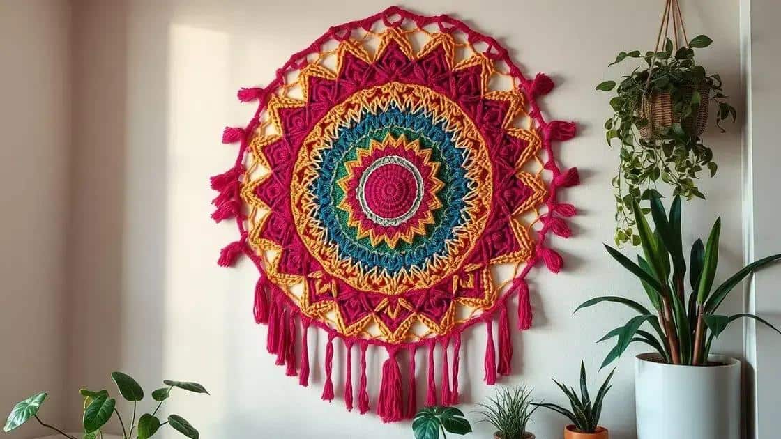 O que são mandalas de barbante?