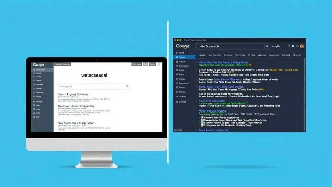 Diferenças entre metasearch e motores de busca tradicionais