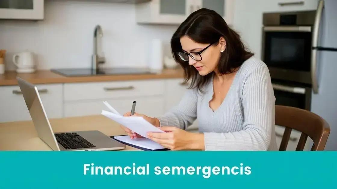 Estratégias para emergências financeiras