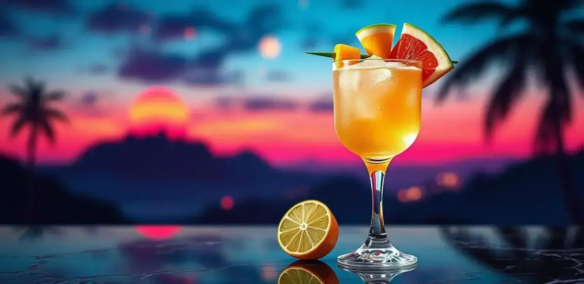 Como Servir o Pisco Sour com Frutas Tropicais