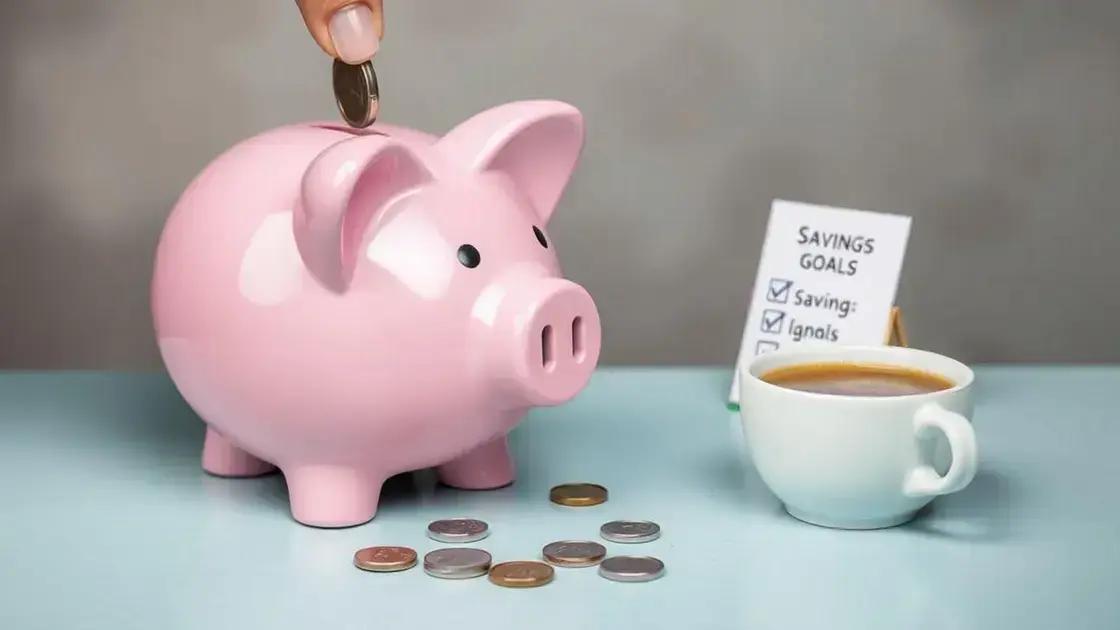 Benefícios de poupar regularmente