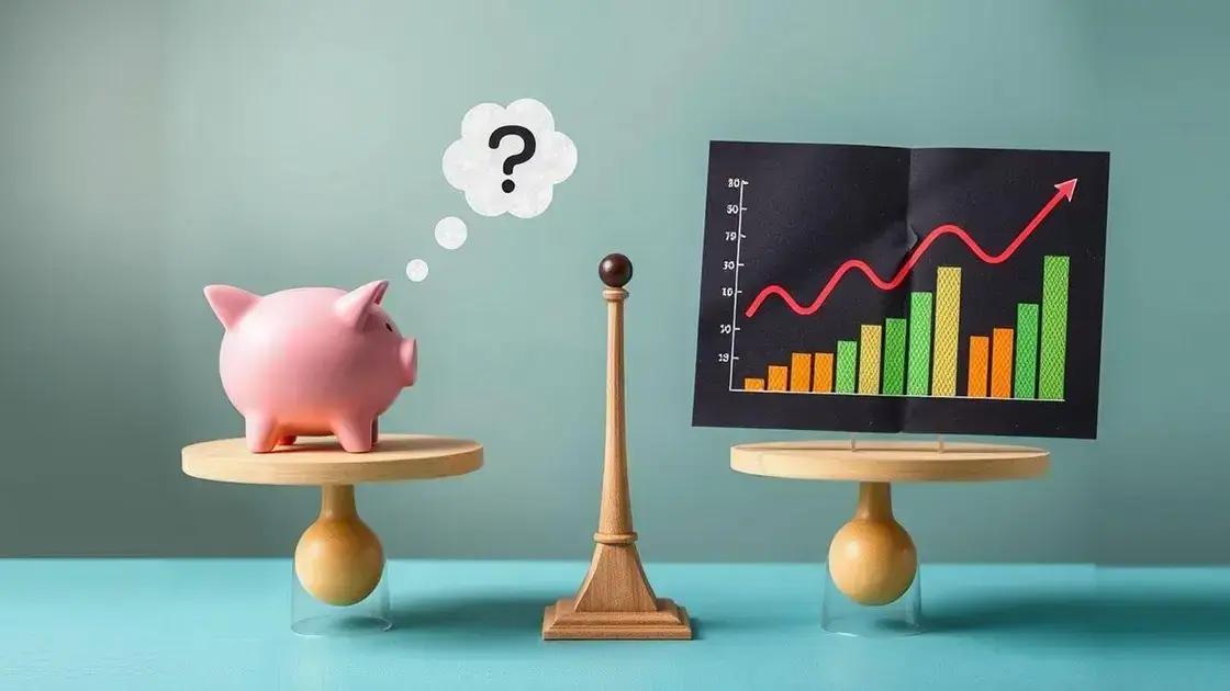Como escolher entre poupar e investir