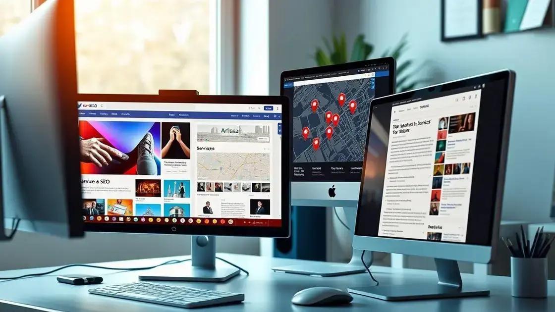 Estratégias específicas para ecommerce, serviços e conteúdo