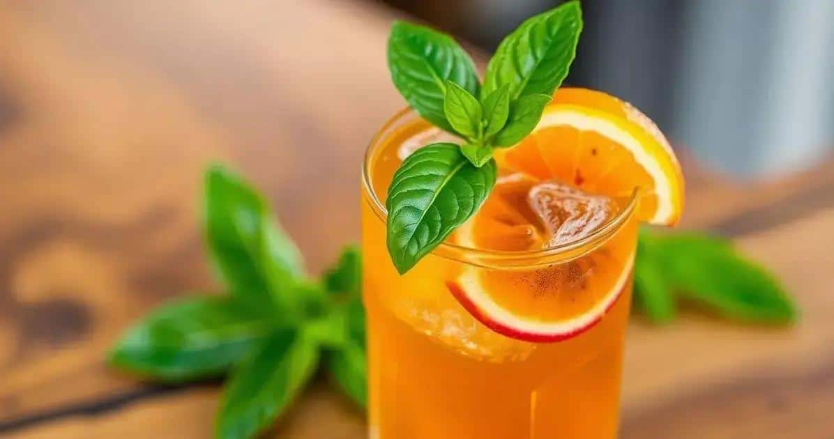 Leia mais sobre o artigo Soda de Maracujá com Manjericão: Refrescância e Sabor em Cada Gole