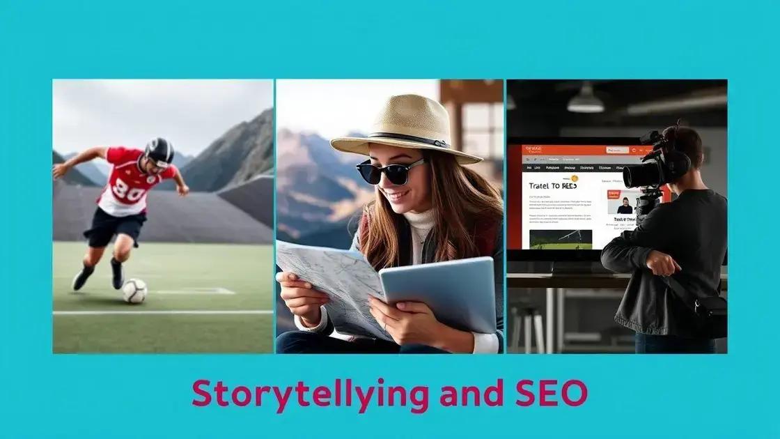 Exemplos reais de storytelling aplicados para melhorar ranqueamento