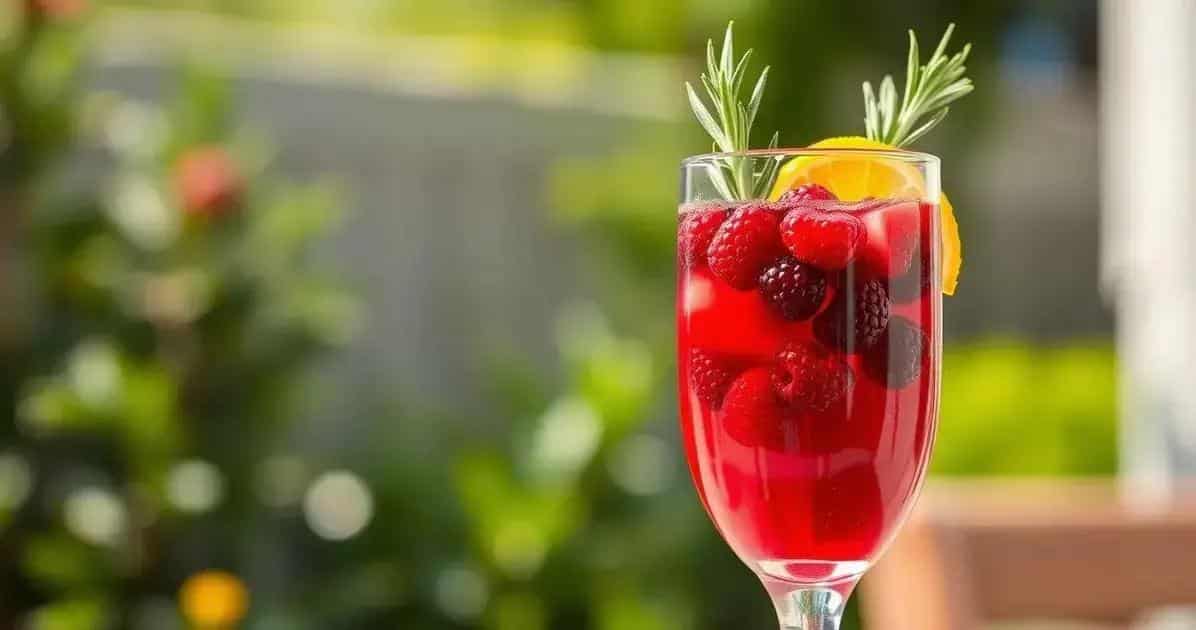 Leia mais sobre o artigo Suco de Frutas Vermelhas com Alecrim: Uma Bebida Refrescante e Surpreendente