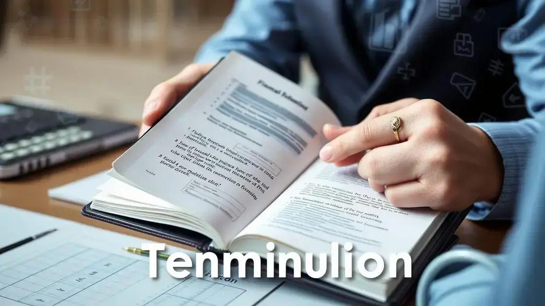 O que são termos técnicos financeiros?