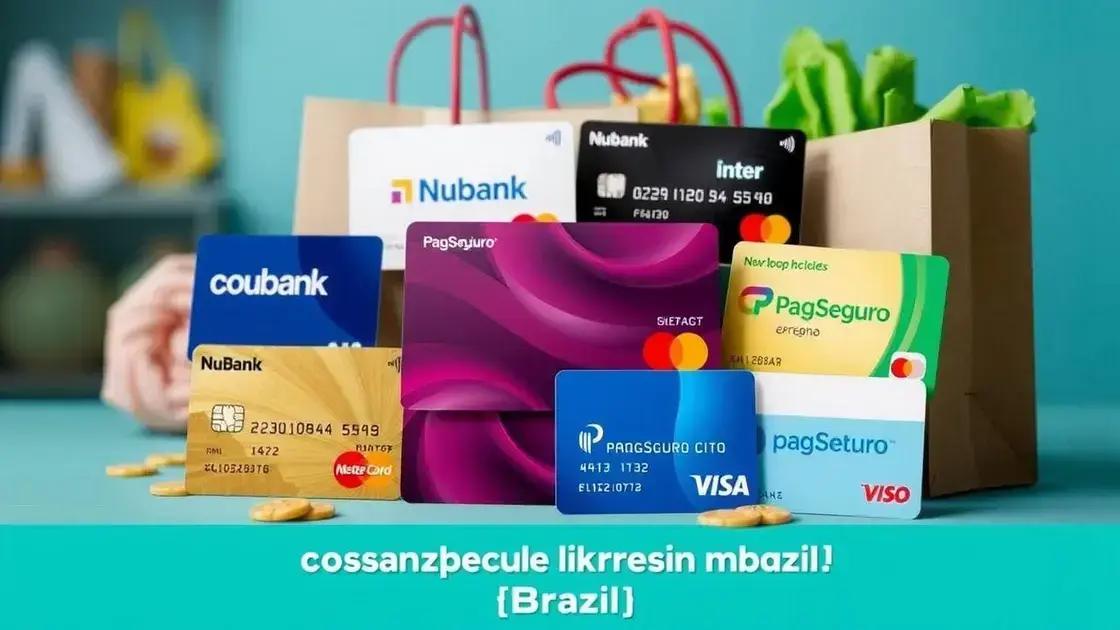 Principais cartões de crédito com cashback no Brasil