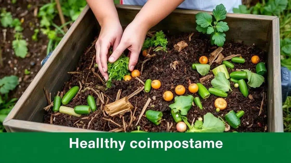 Dicas para o cuidado da compostagem