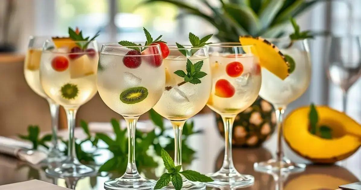 Dicas para Servir Vinho Branco com Licor de Coco e Abacaxi