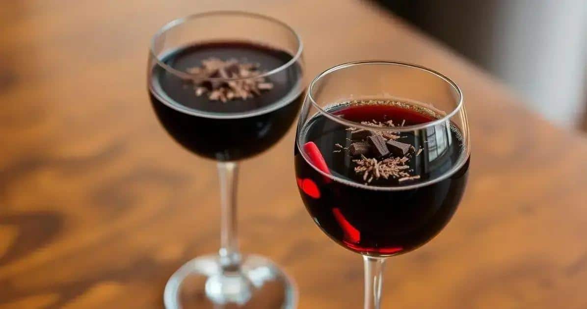 Leia mais sobre o artigo Vinho com Licor de Café e Raspas de Chocolate: Uma Delícia Inusitada