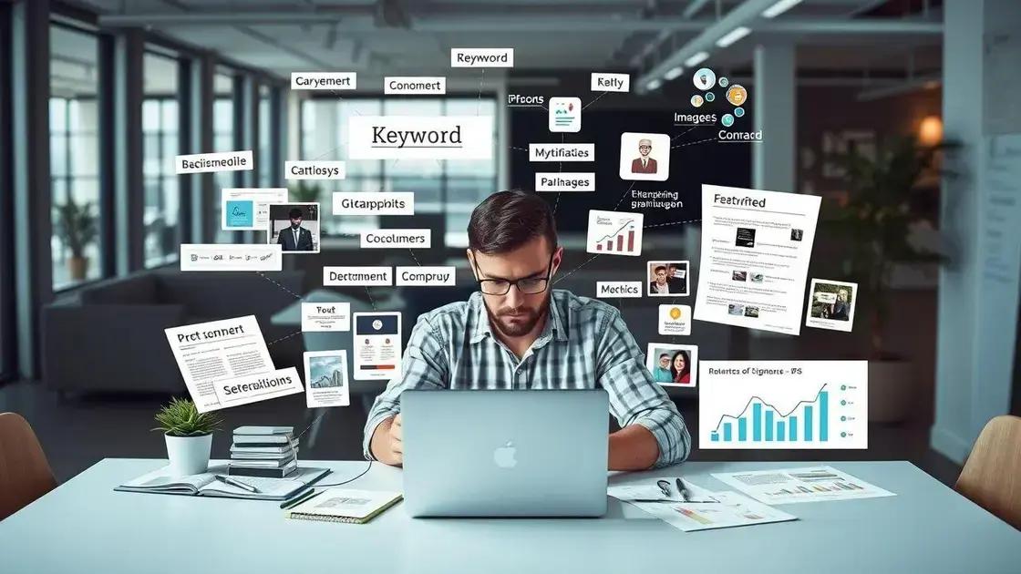 incorporando lsi e outros elementos para enriquecer o conteúdo