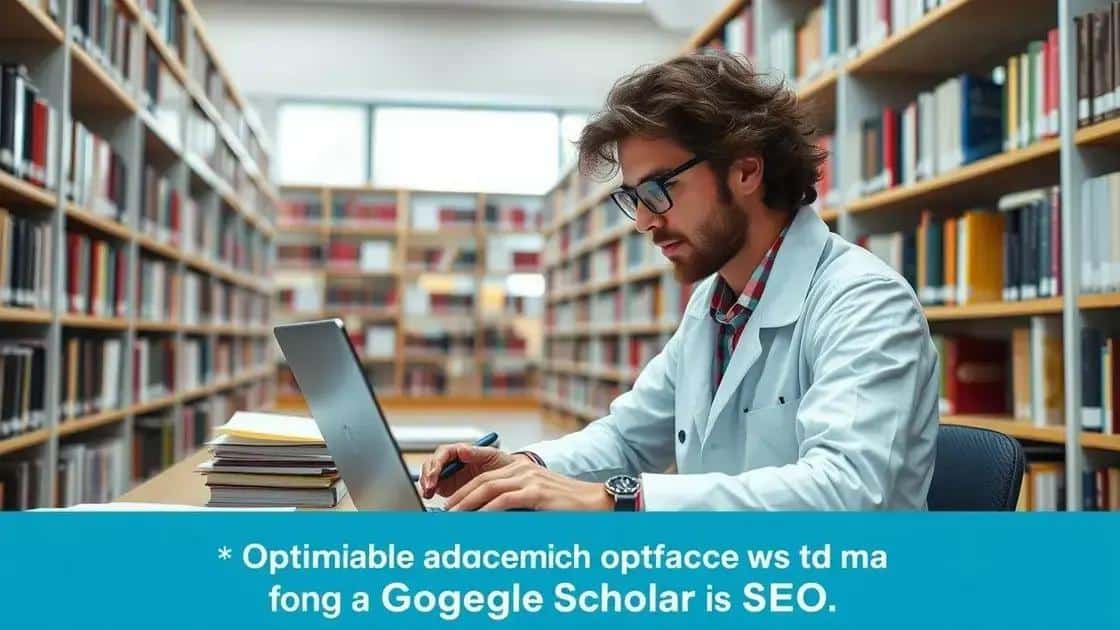 Leia mais sobre o artigo Google Scholar SEO: Como Otimizar Conteúdo Acadêmico e Científico