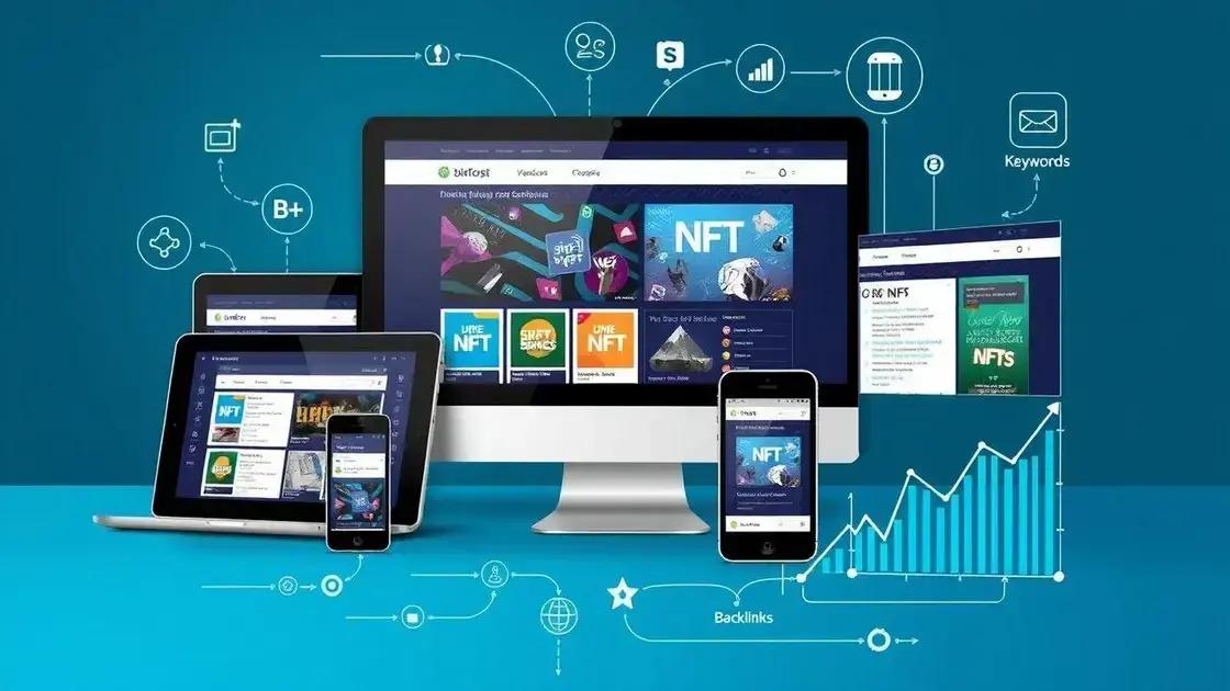Táticas de SEO específicas para tokens não-fungíveis