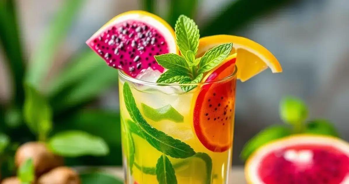 Harmonização de Sabores na Caipirinha de Pitaya