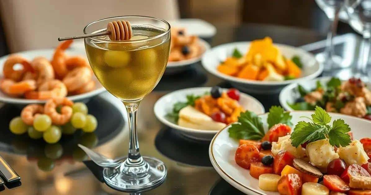 Sugestões de Harmonização para a Caipirinha de Uva Verde com Mel
